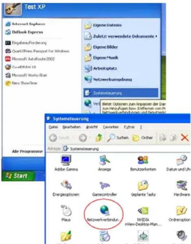 T-Mobile Sinus 1054 DSL - Unter Windows® XP - 2