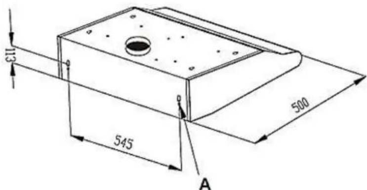 PKM UBH4060-1X - Installation on a wall - 1
