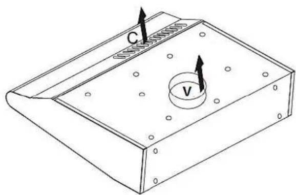 PKM UBH4060-1X - Exhaust air discharge - 1
