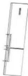 PKM KG300.4A++NF IX - Changing of the position of the door handle - 2