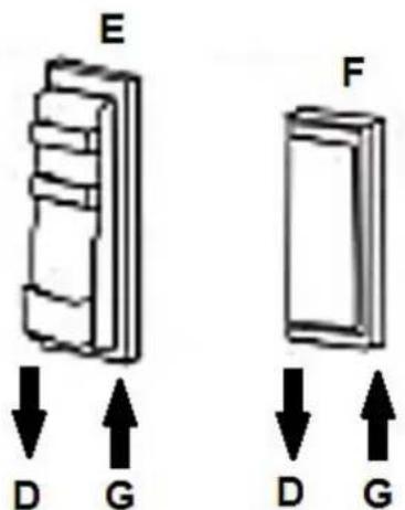 PKM KG218.4A++ - Changing of the hinge position - 5