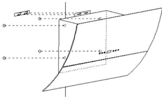 PKM 9882BX - Installation steps (extraction mode) - 2