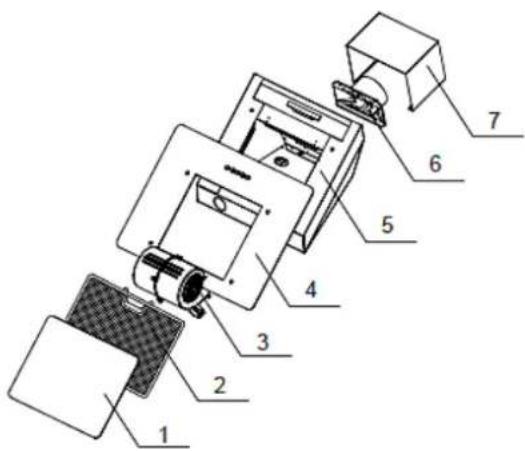 PKM 9041/80XWG - Main components - 1