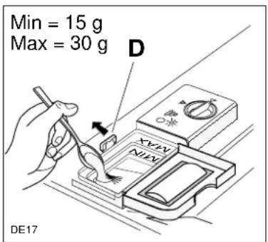 JUNO JSI3340W - Spülmittel einfüllen - 2
