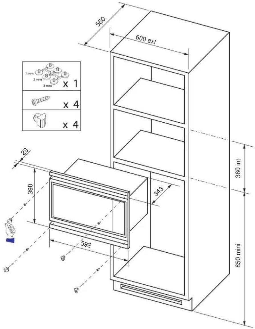 JUNO JMW9160E - Einbauen - 1