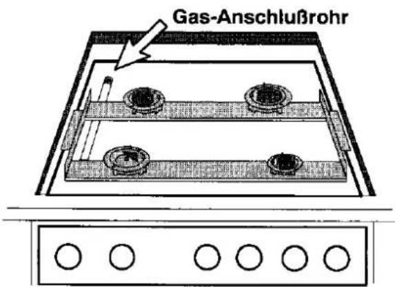 JUNO JGH510BFG - Gasanschluß - 4