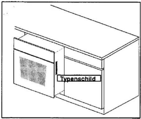 JUNO JEH590B - Das Typenschild - 1