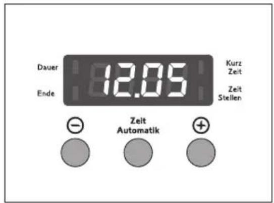 JUNO JEB2531E - Tageszeit einstellen - 4