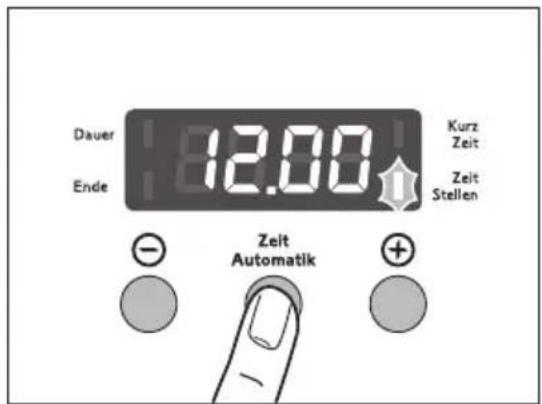 JUNO JEB2531E - Tageszeit ändern - 2
