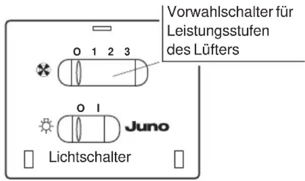 JUNO JDS3130B - Bedienung - 1
