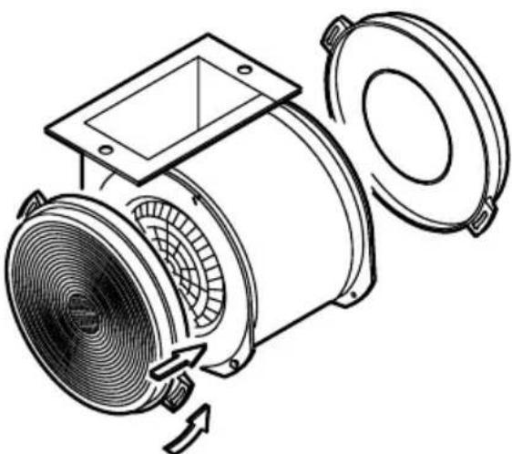 JUNO JDK3530G - Aktivkohlefilter - 1