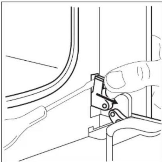 JUNO JB126D0 - Removing and installing door - 3