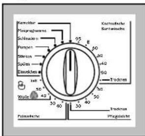 JUNO JWT8013 - Das gewünschte Programm auswählen - 1