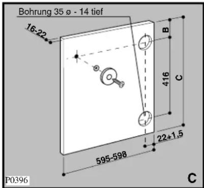 JUNO JWT8013 - b) Scharniere - 1