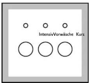 JUNO JWT8013 - Eventuelle Wahl der Option VORWÄSCHE, INTENSIV oder KURZ je nach Verschmutzungsgrad und - 1