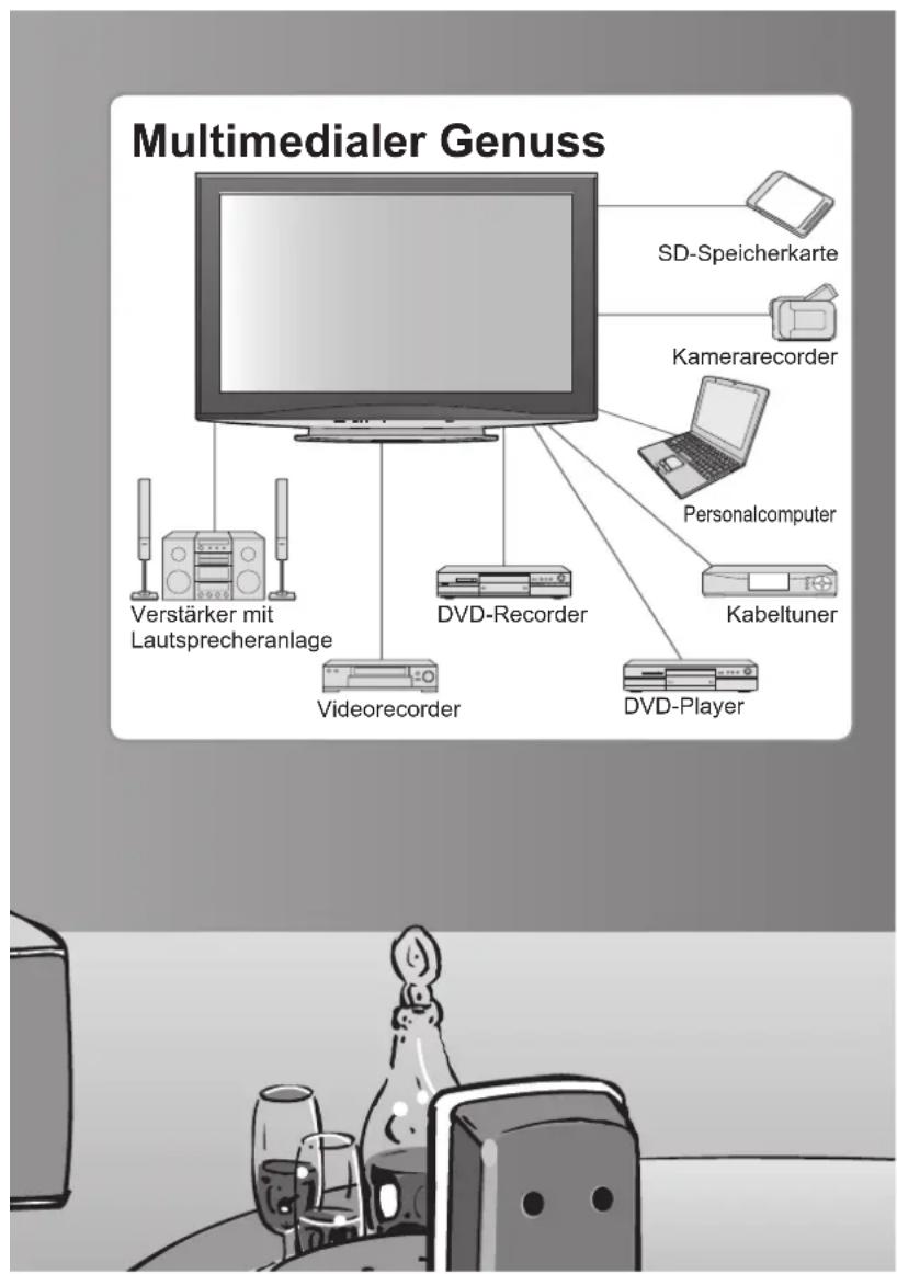 PANASONIC Viera TX-P50V10E - Unterhaltung voll aus - 1