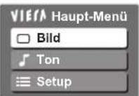 PANASONIC Viera TX-P50G10E - Wählen Sie das gewünschte Menü. - 1