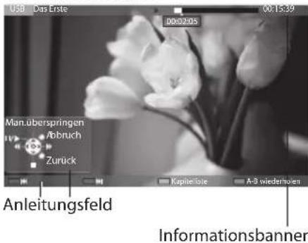 PANASONIC Viera TX-P42GTS31 - ■ Bedienungsführung bei der Wiedergabe - 1