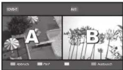 PANASONIC Viera TX-P42GTS31 - Bedienung im Modus „Multi Window“ - 5