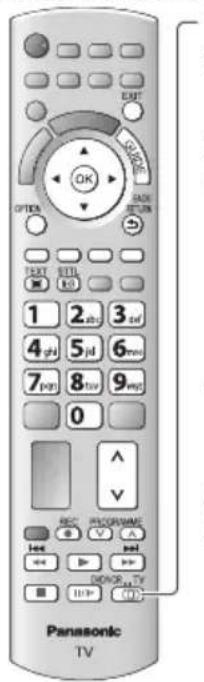PANASONIC Viera TX-P42GTS31 - Bedienen Sie das Menü des Zusatzgerätes. - 1