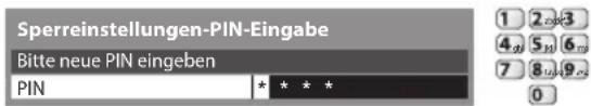 PANASONIC Viera TX-P42GTS31 - Geben Sie die PIN-Nummer ein (4 Ziffern) - 1