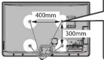 PANASONIC Viera TX-P42GTS31 - Wandhalterung - 2