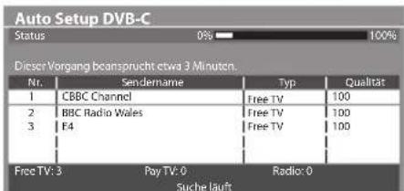 PANASONIC Viera TX-P42GT30J - Start Auto Setup (Die Einstellungen werden automatisch vorgenommen) - 3