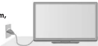 PANASONIC Viera TX-P42GT30J - Handhabung von Netzstecker und Netzkabel - 2