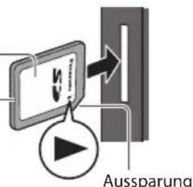 PANASONIC Viera TX-P42GT30J - Zum Einführen oder Entnehmen der SD-Karte / des USB-Flash-Speichers - 3