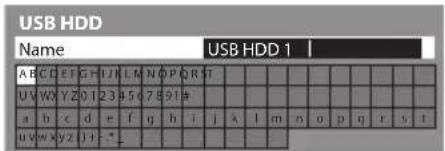 PANASONIC Viera TX-P42GT30J - Der Name für die USB-Festplatte wird automatisch erstellt. Wenn Sie den Namen ändern wollen, wählen Sie [Ja]. - 1