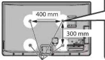 PANASONIC Viera TX-P42GT30J - Wandhalterung - 2