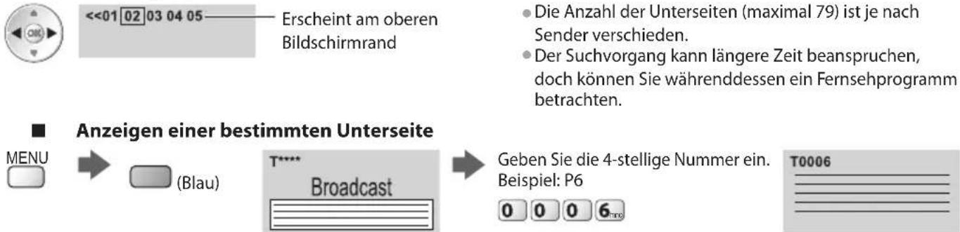 PANASONIC Viera TX-P42GT30J - Unterseiten anzeigen - 1