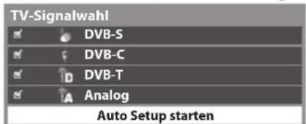 PANASONIC Viera TX-P42GT30J - Wählen Sie [Auto Setup starten] - 1