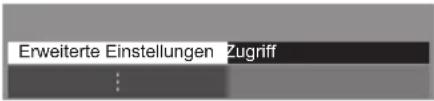 PANASONIC Viera TX-L42ETF52 - Wählen Sie [Erweiterte Einstellungen] - 1