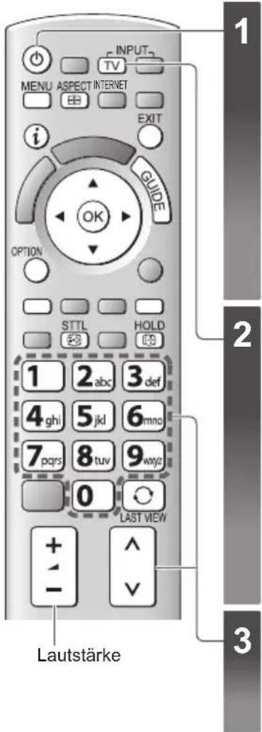 PANASONIC Viera TX-L42ETF52 - Betrachten von Fernsehprogrammen - 1