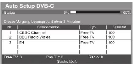 PANASONIC Viera TX-L42ETF52 - Start Auto Setup (Die Einstellungen werden automatisch vorgenommen) - 3