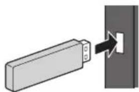 PANASONIC Viera TX-L42ETF52 - ■ Zum Einsetzen oder Entnehmen der SD-Karte / des USB-Flash-Speichers - 1