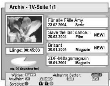 Archiv - TV-Seite 1/1 Für alle Fälle Amy 23.02.2004 Serie Save the last dance... 20.02.2004 Film NEW! Brisant 30.01.2004 Magazin NEW! ZDF-Mittagsmagazin 15.01.2004 Magazin ca. 39 Stunden frei Wahlen: ©©© Anwählen: CN Sortieren: ● Aufnahme löschen: TV:30100 HOL GEITE NPS