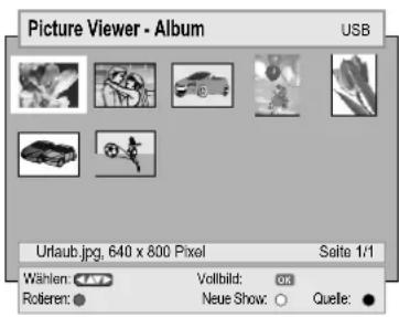 Picture Viewer - Album USB Urlaub.jpg, 640 x 800 Pixel Seite 1/1 Wählen: Volkbild: os Rotieren: Neue Show: Quelle: