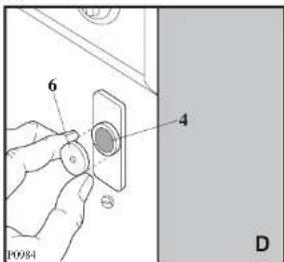 Juno Electrolux JWV7813 - d) Gegenmagnet (6) - 1