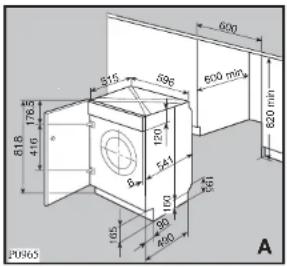 Juno Electrolux JWV7813 - Einbau-Anweisungen - 1