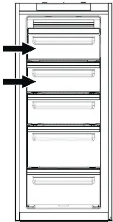 Juno Electrolux JUF94120 - Freezing fresh food - 1