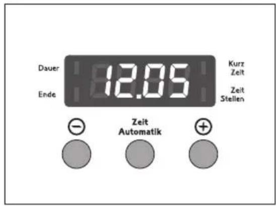 Juno Electrolux JTH45302E - Tageszeit einstellen - 4