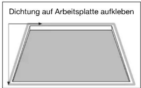 Juno Electrolux JTH45301W - Montage der Email-Kochmulde - 6