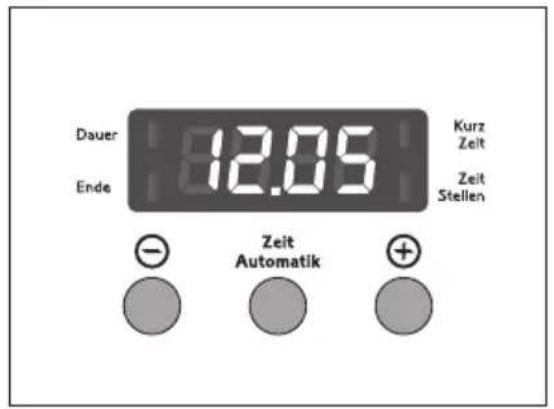 Juno Electrolux JTH45301W - Tageszeit einstellen - 4