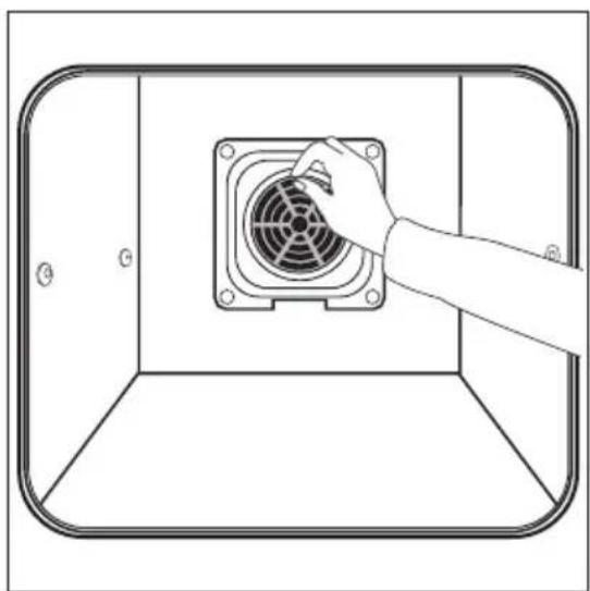 Juno Electrolux JTH45301W - Fettfilter herausnehmen - 1