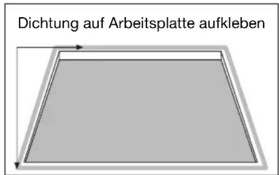 Juno Electrolux JTH45301B - Montage der Email-Kochmulde - 6