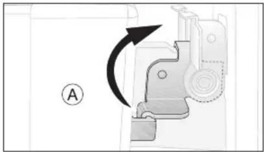 Juno Electrolux JTH34002E - Backofen-Tür aushängen - 3