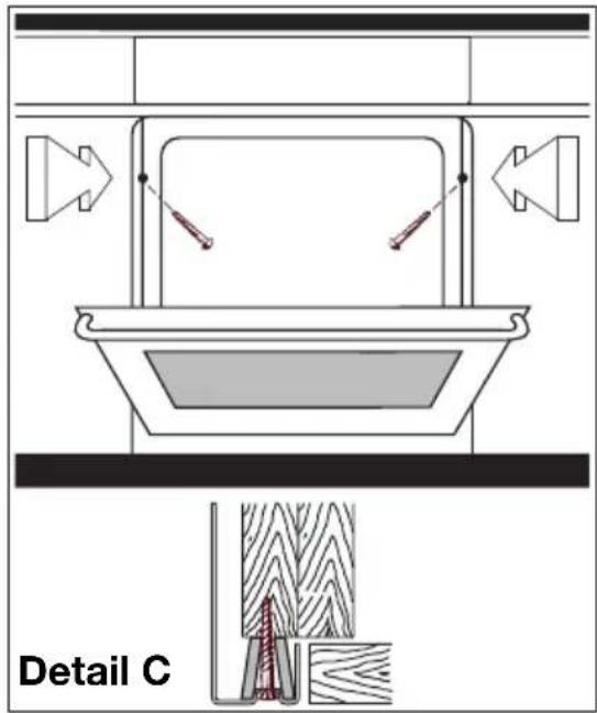 Juno Electrolux JTH34001B - Einbau des Herdes - 3