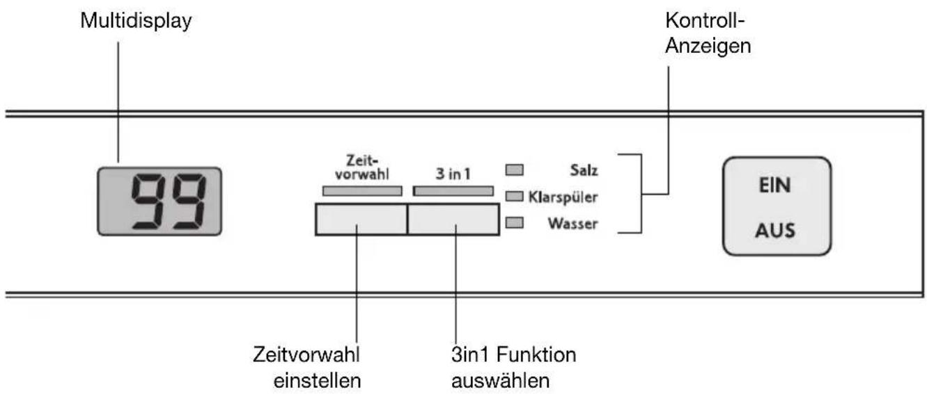 Juno Electrolux JSV97601 - Bedienfeld - 3
